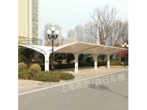 上海电动车遮雨棚价格Q235自行车篷防火阻燃质量上乘价格实在