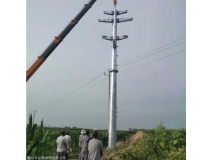 杭工电力钢杆10-220kv 钢管杆 电力钢管塔 生产厂家