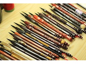 胎毛笔制作方法北京专业制作胎毛笔工厂北京上门理胎毛电话