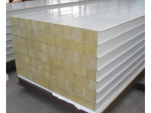 彩钢岩棉复合板耐火隔热板厂家报价