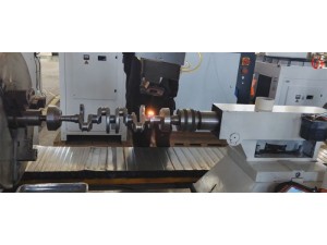 汽车发动机曲轴激光淬火修复加工