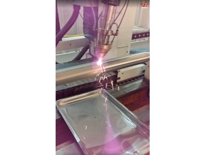 拉后溜活塞杆激光熔覆修复加工