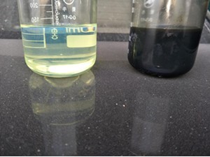 柴油常温脱色剂除臭剂脱味剂黑油红油脱色变清