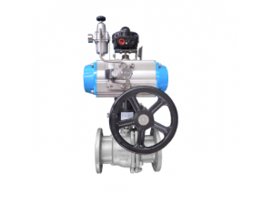 气动不锈钢式球阀-气动法兰球阀中外合资品牌