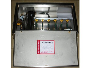 ZYJS型瓦斯管路箱式供水自救器提升作业安全防护工作