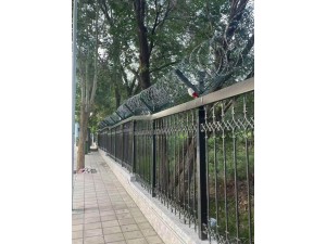 AI人体引力入侵探测器围栏上安装 周界安全防护